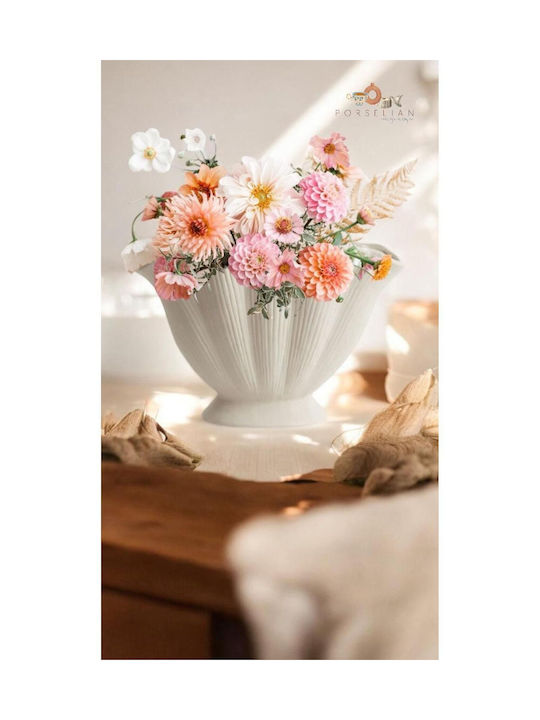 SteweHome Set Ecru Decorative Vases