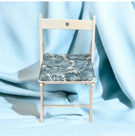 SteweHome Καρέκλας Κήπου Μπλε 40x40εκ.