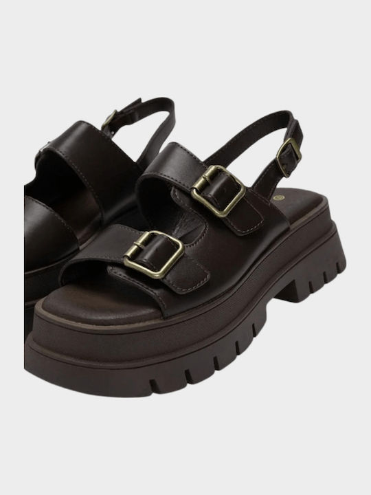 Women's Flat Sandals Flatforms Black