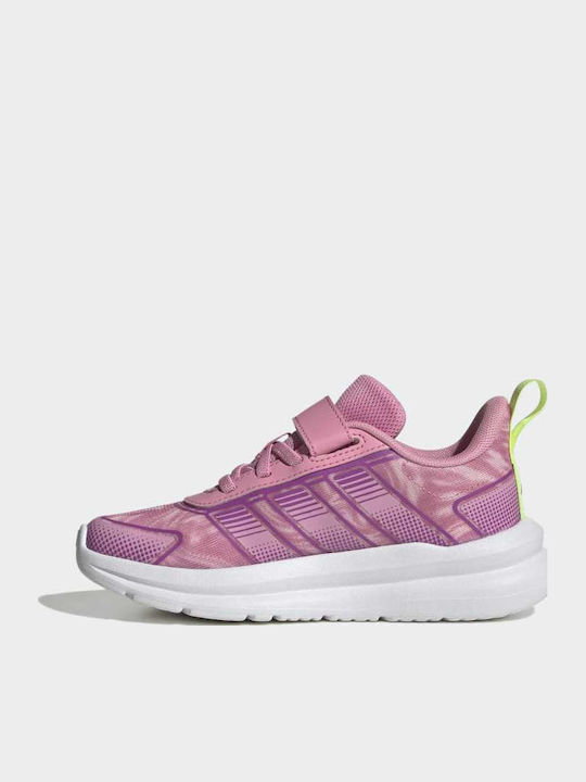Tensaur Run Kinder Sportschuhe Running mit Schnürsenkeln Rosa