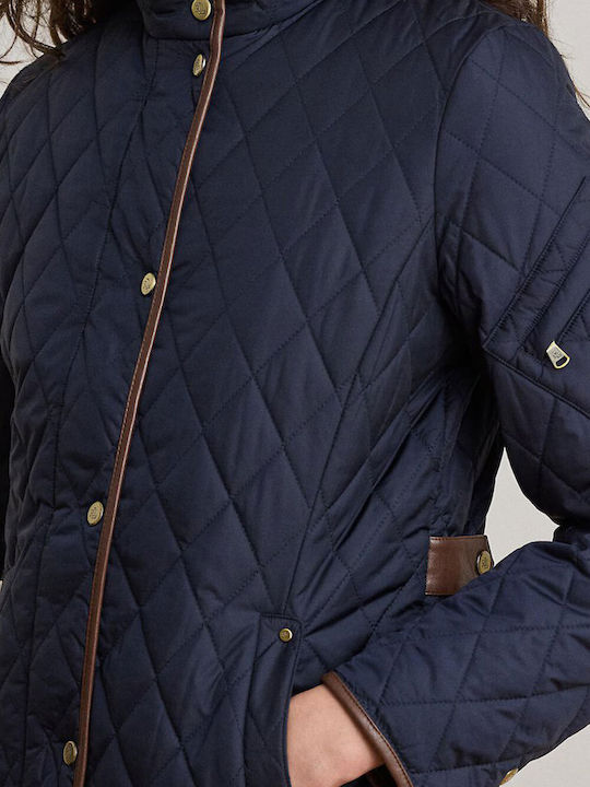 Damenjacke Für Winter Blau