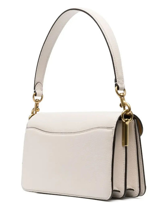 Leder Damen Handtasche Schulter Weiß
