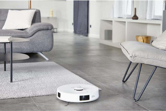 Rowenta X-Plorer Serie 140+ Прахосмукачка робот със Лазерно Картографиране и Всмукателна Мощност 5000Pa Бяла