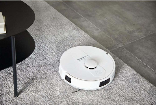 Rowenta X-Plorer Serie 140+ Прахосмукачка робот със Лазерно Картографиране и Всмукателна Мощност 5000Pa Бяла