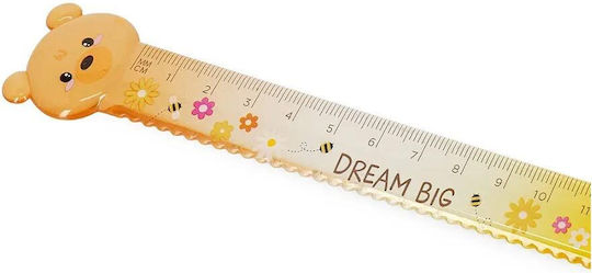 Χάρακας Teddy Bear 15cm Rucat0003 Legami