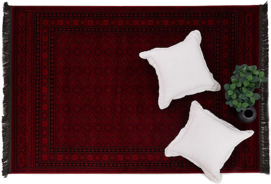 Royal Carpet X 290 με Κρόσια 200x290cm D.red 7454a