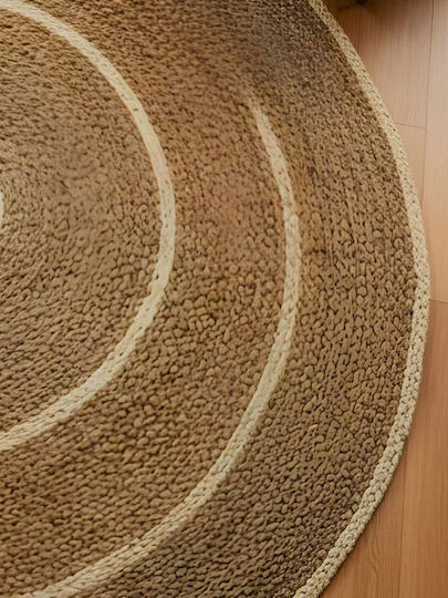 Polihome Ring Χειροποίητο Χαλί Στρογγυλό Φ150cm