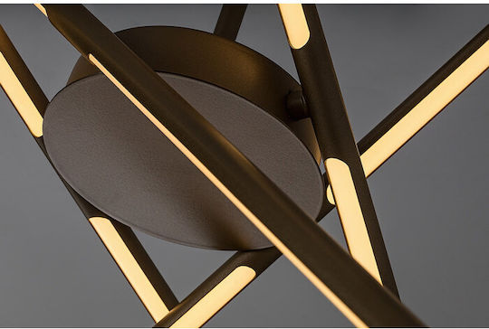 Rabalux Ceiling Light Gold LED With Warm White Light 28x28cm