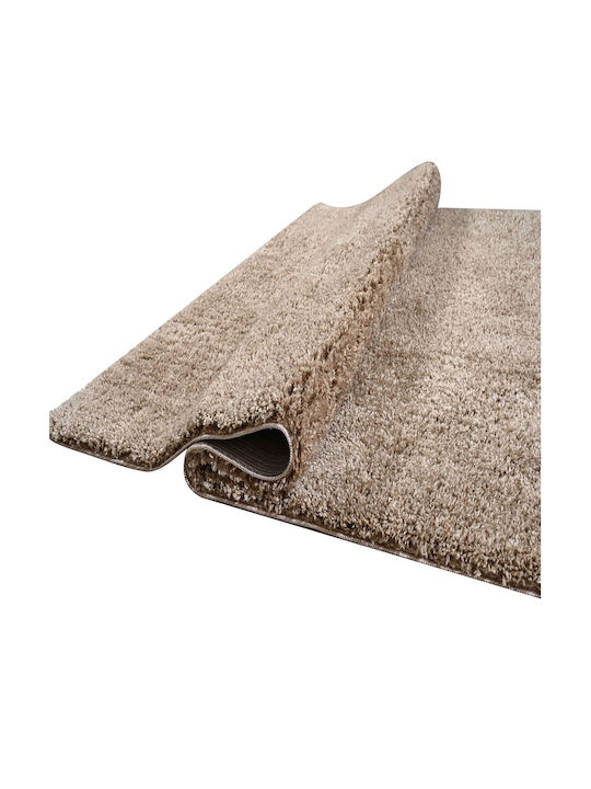 Polcarpet Shaggy Living Room Rug 165x230cm Brown