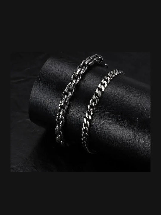 Herren Armbänder Kette aus Edelstahl