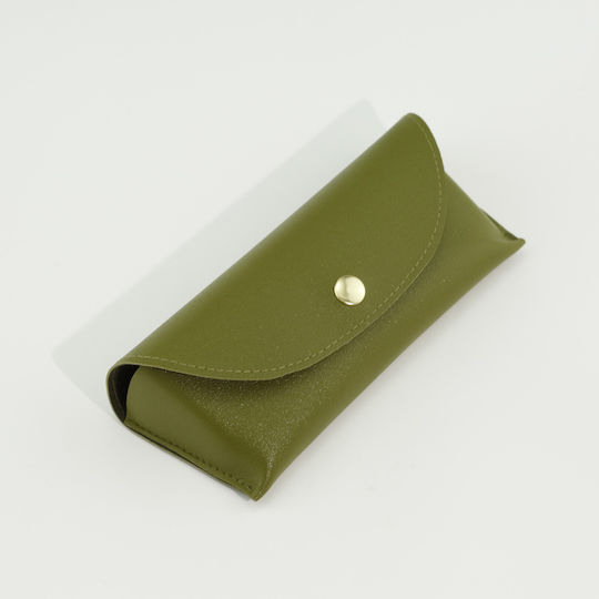 Techsuit Hard Green Eyeglass Case
