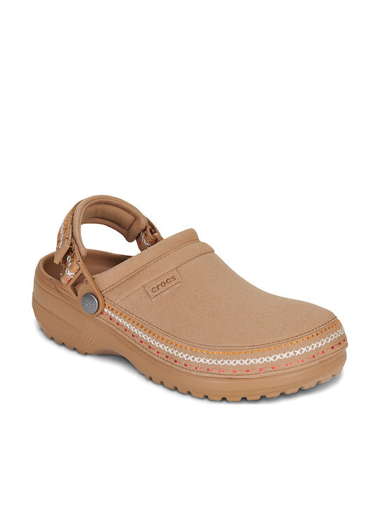 Crocs Damen Holzschuhe Braune Crocs Damen Holzschuhe Braune