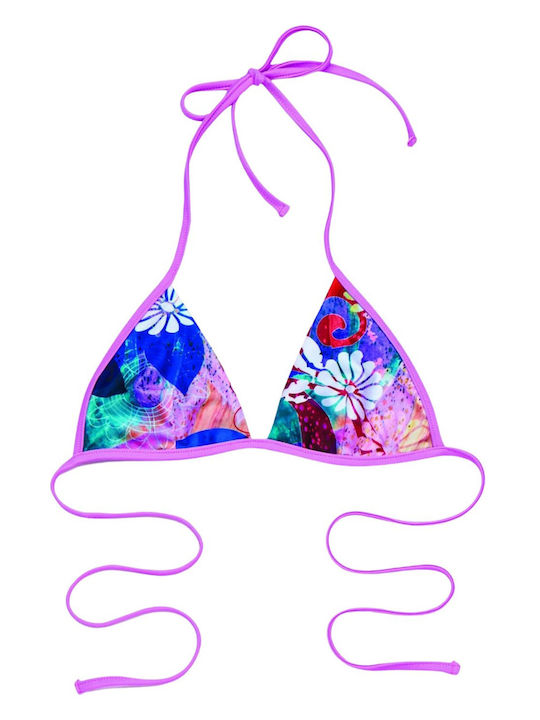 Top Triunghi Bej de Bikini