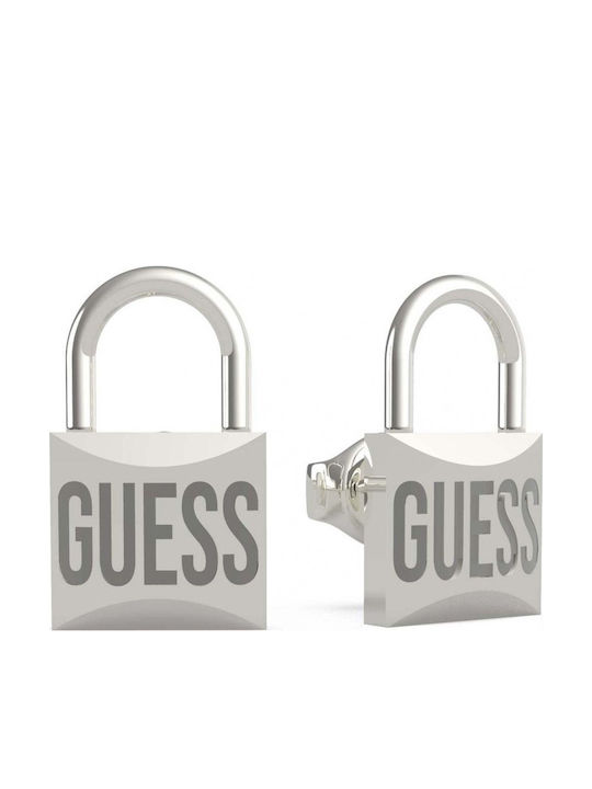 Guess Обици от Стомана Сив Guess Обици от Стомана Сив