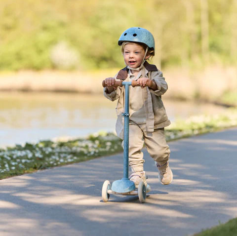 Little Dutch Kids 3-Wheel Scooter for 3+ Years Light Blue