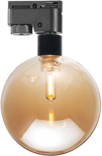 Ultralux 6w Glass Gold Rail Spotlight
