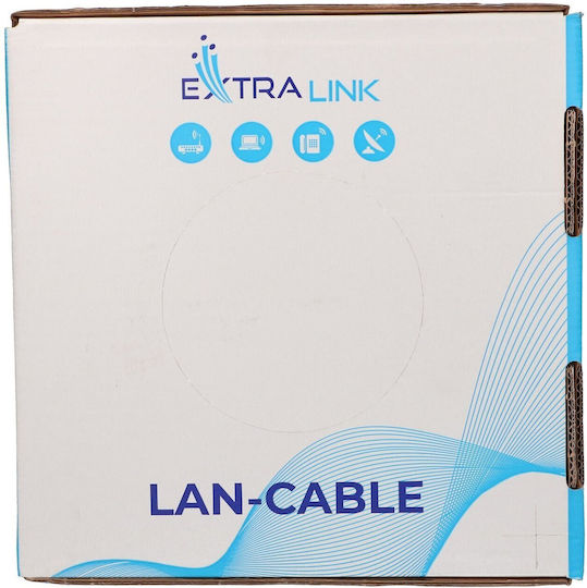 Extralink U/UTP Cat.6a Ethernet Network Cable 100m