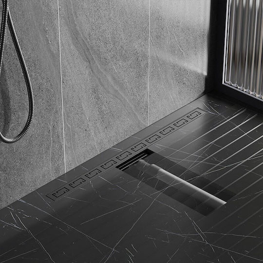 Hydrosan Bodenablauf Dusche mit Ausgang 7,2 mm und Größe 70x7 cm