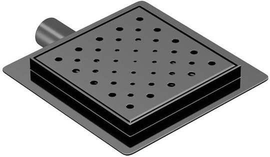 Hydrosan Shower Siphon with 7.8mm Outlet and Size 15x15cm