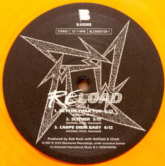 Metallica Reload Vinyl