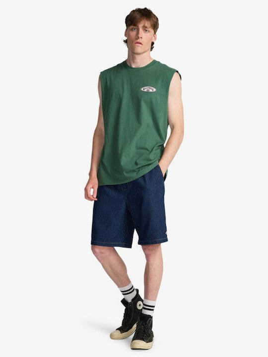 Top Herrenbluse Grün