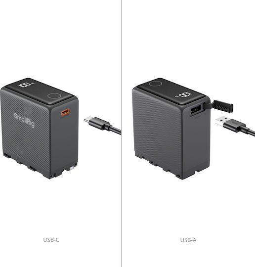 Smallrig 5729 Kamera-Batterie Sony Np-f970 Usb-c 7500mah Bis Zu 40°C