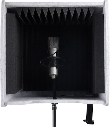 Dna Studio Box Acoustic Isolation Booth Portable Foldable Studio Screen Microphone Filter Soundproofing Cover Mounting Sleeve 5/8" Microphone Stand Adapter