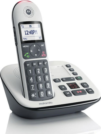 Motorola CD5011 Telefon Fără Fir Alb
