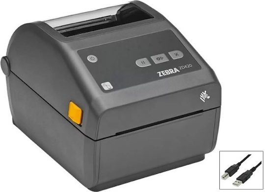 Zebra ZD420 Label Printer Thermal Transfer USB, Bluetooth, Ethernet 203 dpi