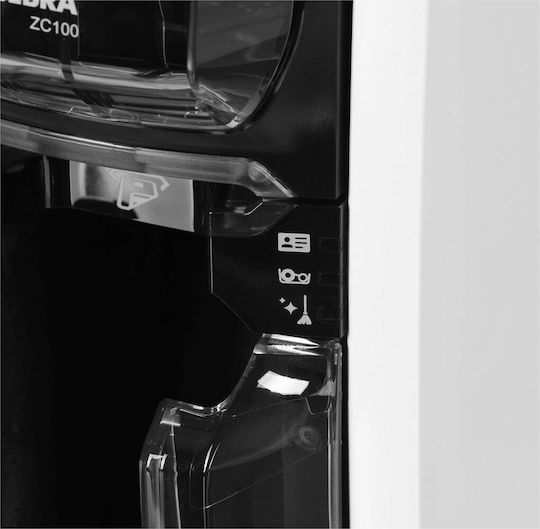 Zebra Преносим Принтер за етикети Термотрансферен USB, Bluetooth, Ethernet 300 dpi
