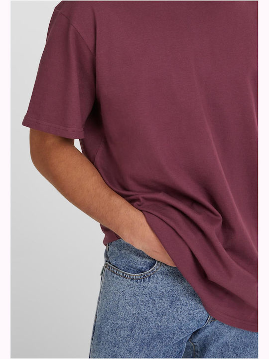 T-Shirt Burgundisch