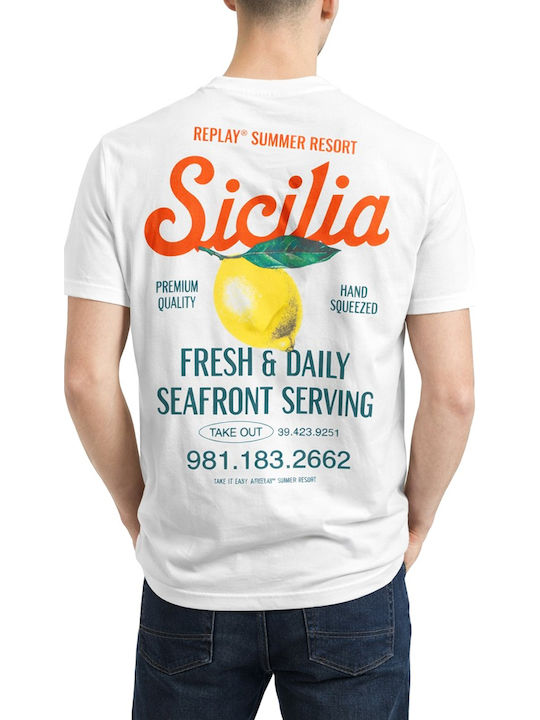 T-shirt Λευκο
