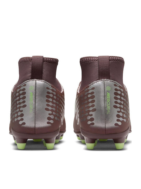Mercurial Superfly 10 Club kylian Mbappé FG/MG Παιδικά Ποδοσφαιρικά Παπούτσια με Τάπες Κόκκινα