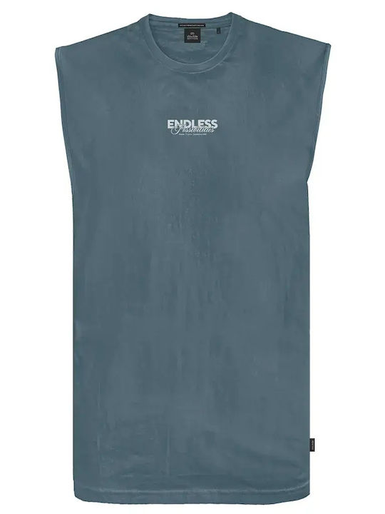 Athletic Blouse Steel Blue