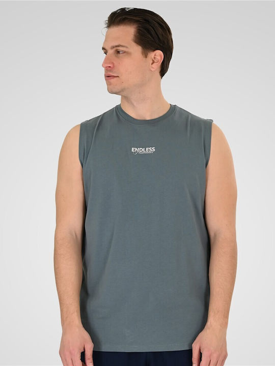 Athletic Blouse Steel Blue