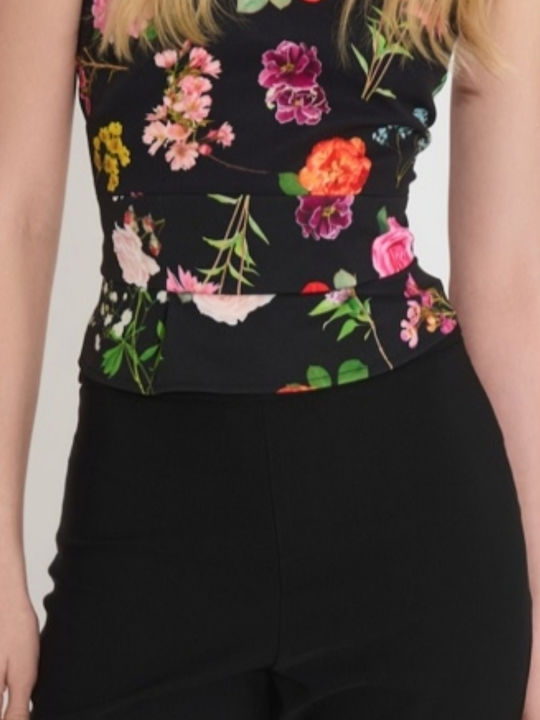 Women's Crop Top Floral Multicolour