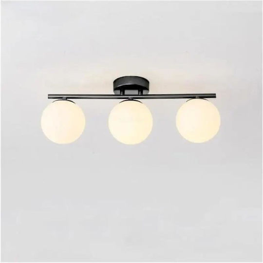 Luminastar Deckenleuchte montieren 50cm Schwarz