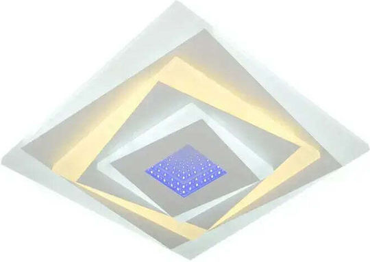 Alista Home Πλαφονιέρα Οροφής Λευκή με Ενσωματωμένο LED