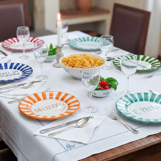 Casa Amalfi Farfurie Joasă Ceramică cu Diametru 26cm