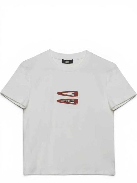 Damen T-Shirt Weiß