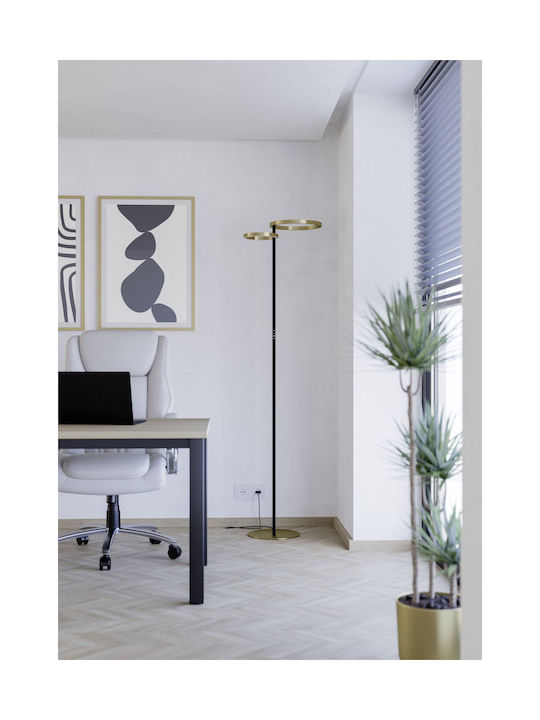 Eglo Castelpoto Lampa de podea LED Î180xL43cm. cu Lumină Alb Reglabil