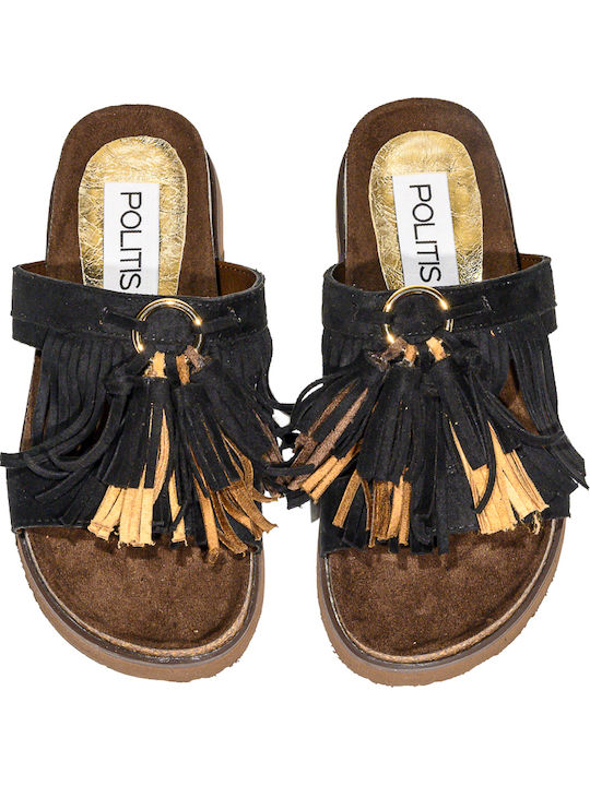 Women's Anatomic Black Sandals