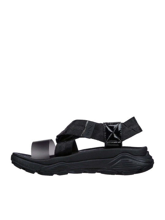 Mark Nason Los Angeles Runyon Peekloop Women's Flat Sandals Black