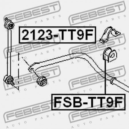 Преден Пръстен На Стабилизатор Ford Transit Tt9 2006-2013 Eu 4671720