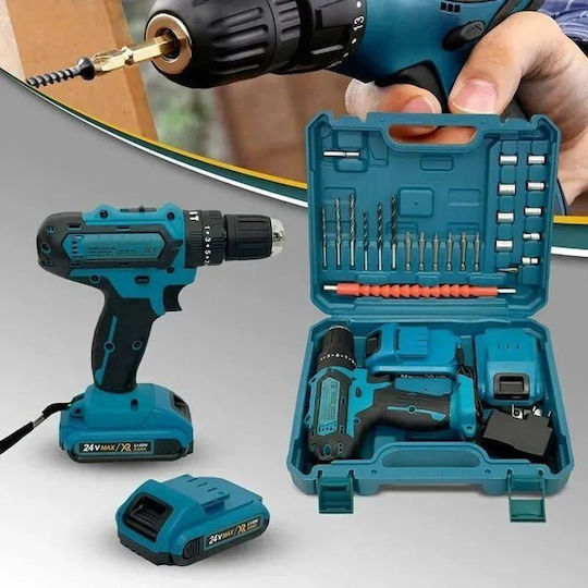 Percussive Battery Drill Driver Percussive Battery Drill Driver 24V 1x5Ah