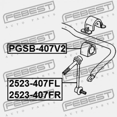 Μπροστινός Δακτύλιος Σταθεροποιητή Citroen C5 2008 5094.a0
