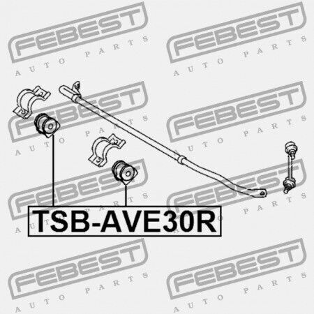 Rear Stabilizer Ring Lexus Is2/3 Ase30 Ave3 Gse3 2013.04 Jp 48818-53100
