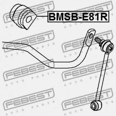 Piesă Spate Rulment Stabilizator BMW 3 E90 2004-2008 ECE 33556761002
