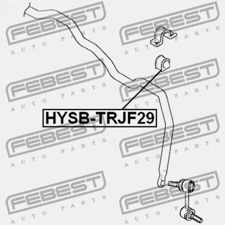 Преден Пръстен На Стабилизатор Hyundai Trajet Xg 99 54813-3a000