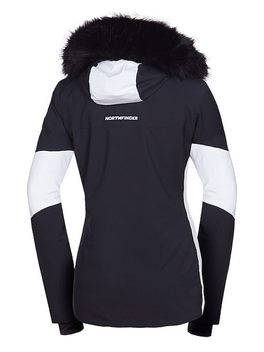 Northfinder BU-6148SNW-279 Women's Soft Shell Ski & Snowboard Jacket Black